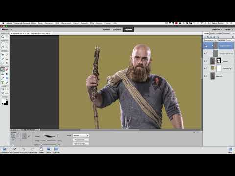 Bildredigering med Photoshop Elements: 12 | Måla med ljus: Kläder