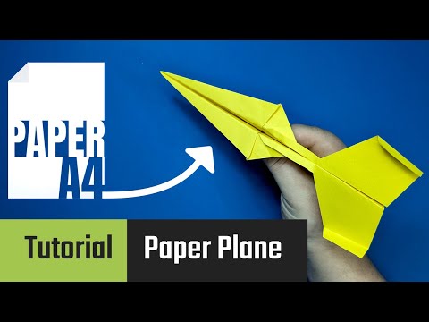 Vorschaubild: Origami Flugzeug: Anleitung mit Fotos und Video