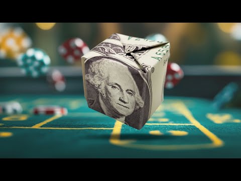 Forhåndsvisningsbillede: Fold en terning med en dollarseddel: vejledning med billeder og video