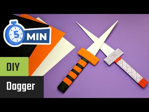 Esikatselukuva: Origami Ninjan ase versio 2: Ohje fantasia-asusteeseen
