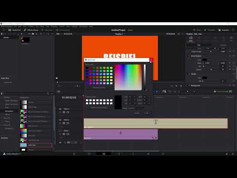 DaVinci Resolve: 5.11 | Metin ekleyip d&uuml;zenleme