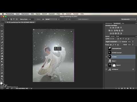 Görünümler ve Stiller Photoshop ile - Parçacıklar