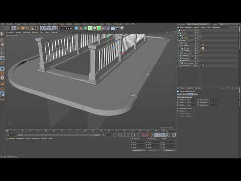 Cinema 4D-Tutorial "Underground": 1.14 Bölümleme
