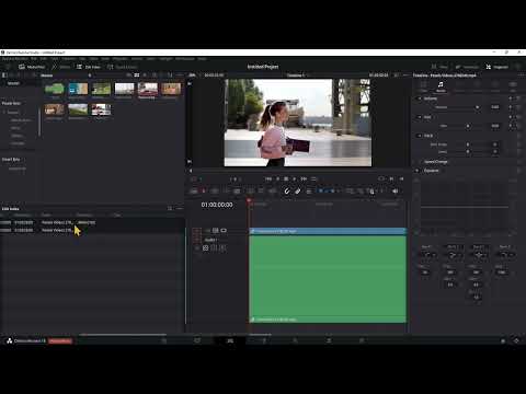 DaVinci Resolve: 3.3 | Düzenleme Sayfası (ilk Bölüm)