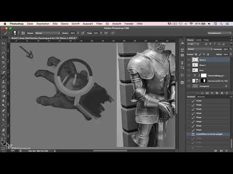 Character painting in Photoshop - Module 3.4 Painting armor