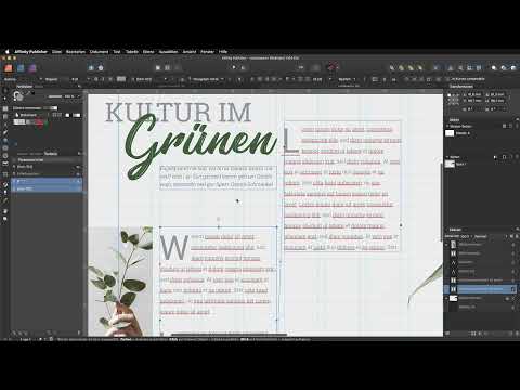 Tutorial básico de Affinity Publisher: 16 | Construir estilos iniciales y de párrafo superpuestos