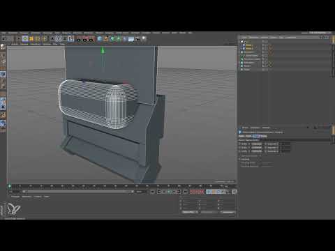 Harjoittele Cinema 4D:ss&auml; - avaruusaseman mallintaminen ja valaiseminen: 03 Katto liitteen&auml;