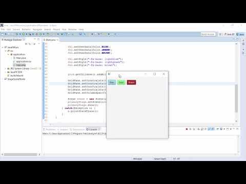 JavaFX für GUI-Entwicklung – 11 Toggle-Buttons
