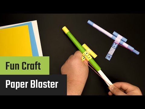Vorschaubild: Papier-Schleuder basteln: einfache DIY-Spielidee für Kinder