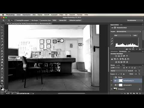 Photoshop ile Görünümler ve Stiller - Gazete görünümü