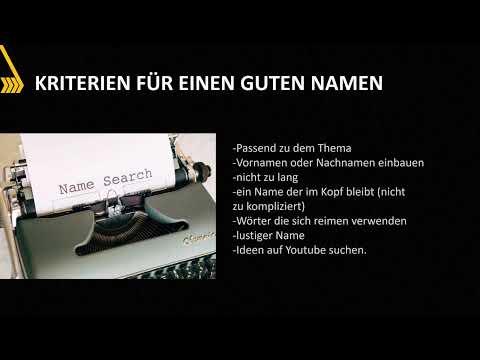 YouTube-marknadsföring: 2.6 | Idéer för ett namn