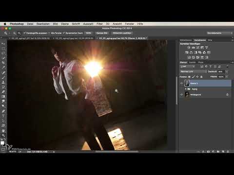 Görünümler ve Stiller Photoshop ile - Yaşlandırma: Bir resim yaşlanır