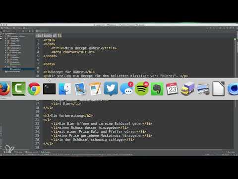 Basics HTML, CSS and JavaScript - 15 Create lists