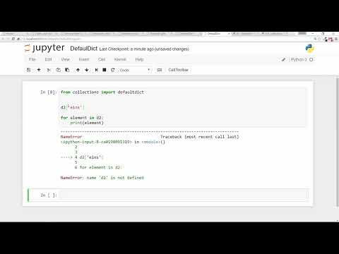 Python-ohjelmointi aloittelijoille - 55 DefaultDict