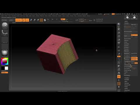 ZBrush 2019 - Video-træning til opdatering: 4 | ZRemesher v3.0