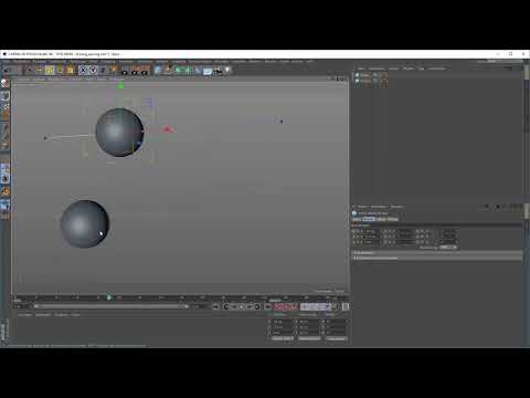 Cinema 4D'de 3D animasyon oluşturma: 2.2 Zamanlama ve Boşluklama