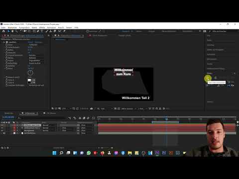 After Effects dersi: 2.8 | Arayüz Genel Bakış: Sağ Bölüm - Efektler, Paragraf ve Karakterler