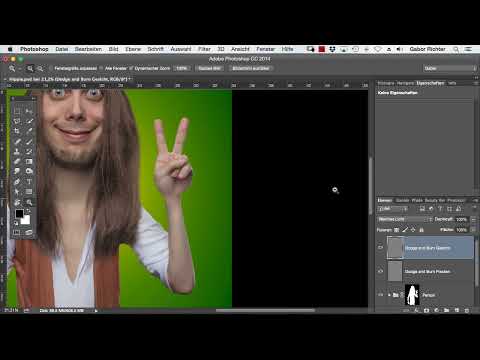 &Ccedil;izgi-Roman Tarzı Photoshop - 5.6 Dodge ve Burn: Eller ve Kollar.
