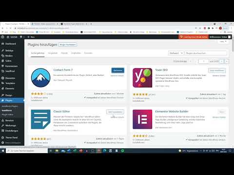 Elementor voor WordPress: 6.2 | Elementor installeren en activeren
