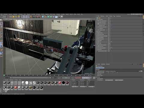 Cinema 4D &ndash; Işık Ayarları: 4.9 Kamyon ışığı