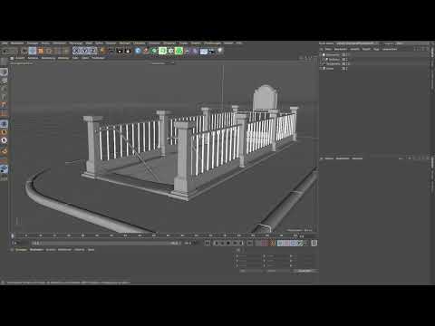 Cinema 4D-tutorial "Underground": 1.17 Skinne