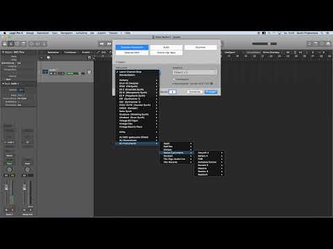 Logic Pro X ile müzik yapımına giriş: 3.1. Spuren oluşturma
