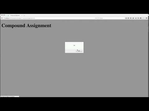 JavaScript Basics - 11 Compound Assignments in JavaScript