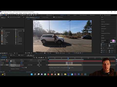 After Effects dersi: 10.5 | Trafik kazası simüle etme: Null nesnesi ve İfade Derinleşme