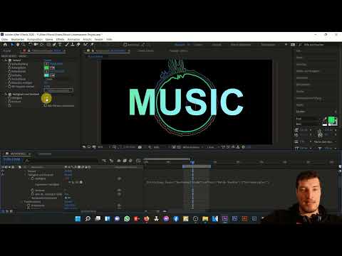 After Effects dersi: 6.5 | Müziği canlandırma: Metin içeriğini ayarla