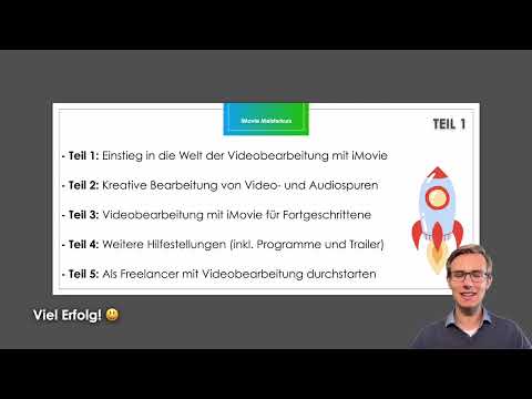 iMovie-Tutorial: 1.2 | Benvenuti al corso!