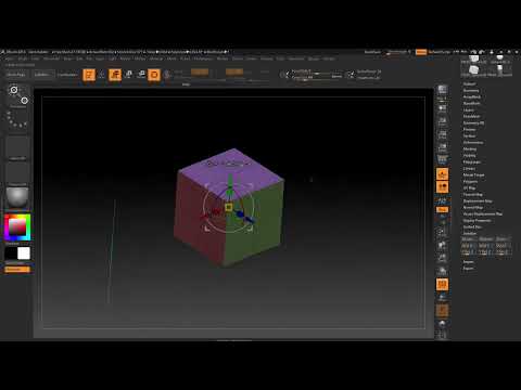 ZBrush 2018 ve 4R8 - G&uuml;ncellemelere y&ouml;nelik video eğitimi: 3.2 Gizmo 3D: Y&ouml;nlenme