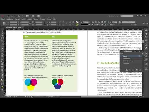 Large projects in Adobe InDesign - 4.05 - Table corrections