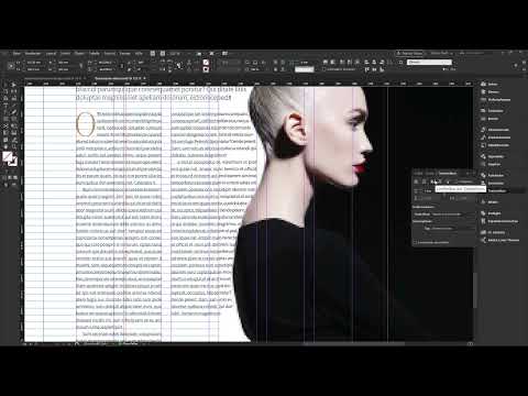 Apprendre InDesign - Tutoriel pour débutants : 3.7 Laisser le texte s'écouler autour des objets, objets ancrés