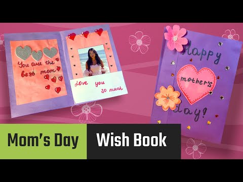 Forh&aring;ndsvisningsbillede: DIY Scrapbook-kort: Personlig gave til mors dag eller gave til bedstemor