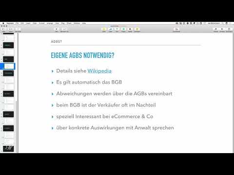 Existenzgründung: als Freelancer erfolgreich durchstarten: 5.8 Brauche ich AGB?