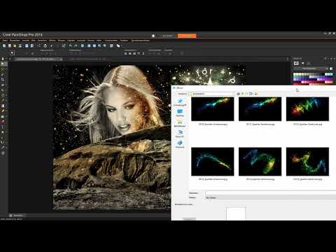Corel PaintShop Pro-tutorial: 4,5 | En sammensætning opstår (del fem)
