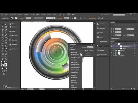 Opret objektiv i Adobe Illustrator - Del 3