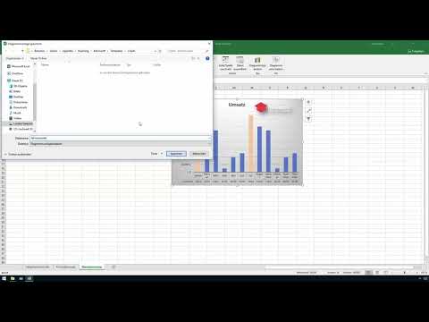 Excel training for more efficiency in the office: Calendar, organization chart & Co - 2.6 Reusable chart templates
