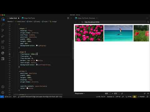 Flexbox CSS:ssä ja HTML:ssä: 4.6 | Galleria-ulkoasu