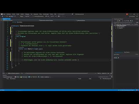Programmation C#: 5.6 | Conventions de nommage, de code et de mise en page