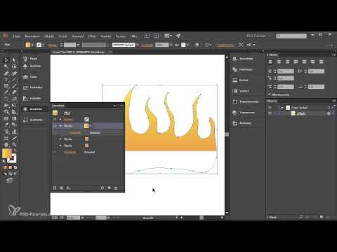 Opret ild i Adobe Illustrator - del 2