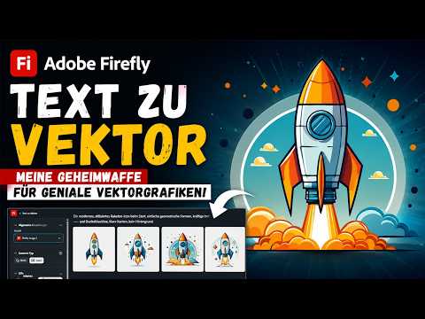 Vorschaubild: Text zu Vektoren mit nur einem Prompt in Adobe Firefly