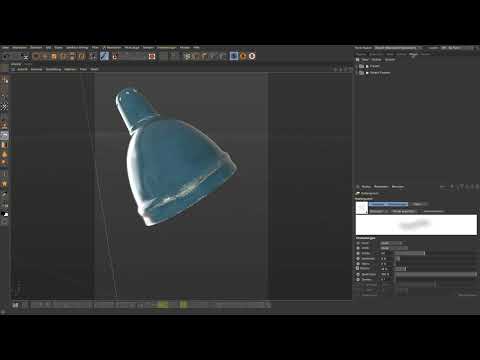 BodyPaint 3D-tutorial: 3.2 Färgklutt