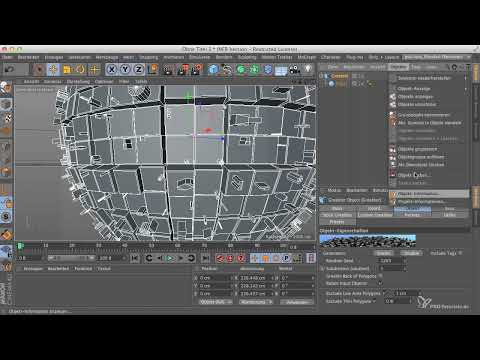 Cinema 4D, Photoshop ile buluşuyor: I - 1.3. Greebler a&ccedil;ıklaması: Objekt Reiter