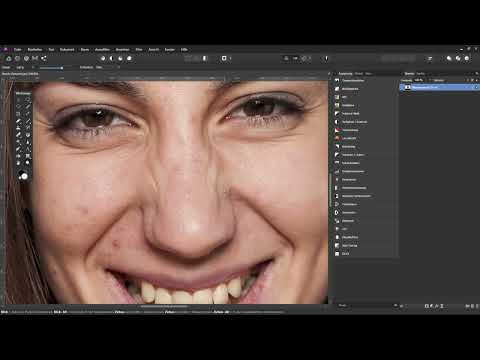 Skönhet-retusch i Affinity Photo: 01 | Användbara förinställningar