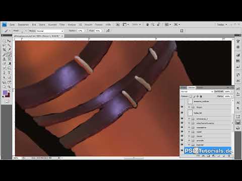 Tutorial de pintura digital - Amazonia élfica - Parte 10