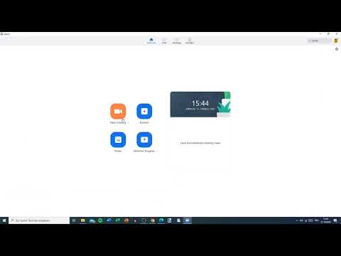 Zoom-Tutorial: 3.1 | Zoom Hesap Ayarları