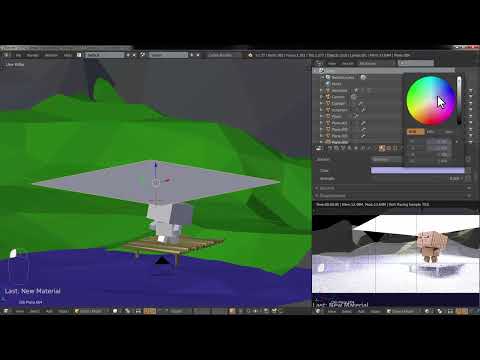 Blender'e yeni başlayanlar i&ccedil;in uygulamalı eğitim - 3.3. Manzara: Aydınlatma