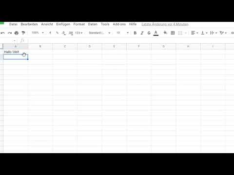 Google Sheets - opetusohjelma: 2.3 Käyttöliittymä Google-taulukoissa