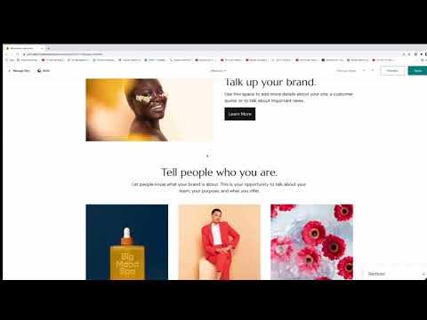 Mailchimp: 8.2 | Tilføj sider til hjemmesiden.